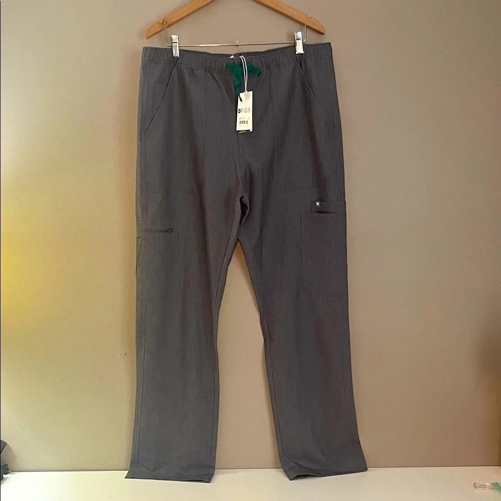 Figs Cairo Cargo Pant Men's Gray Scrubs Size XL NWT